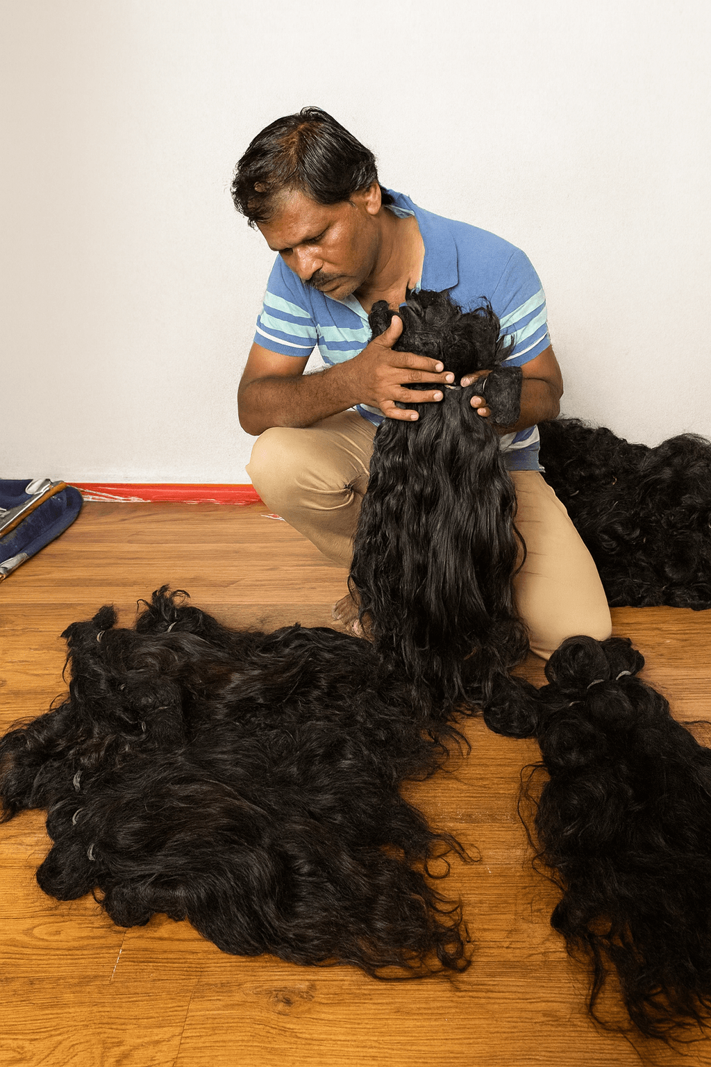 Raw Indian Hair Extensions Factory in Chennai