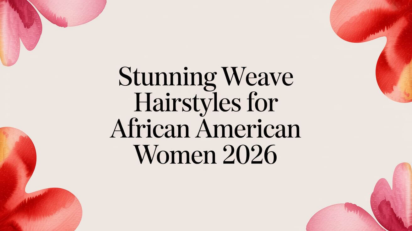 Stunning Weave Hairstyles for African American Women 2026