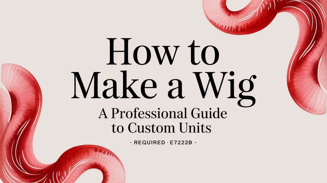 Learn how to make a wig from the best raw Indian hair extensions