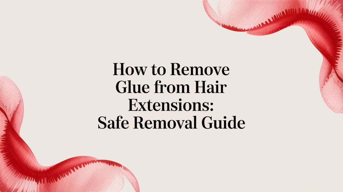 How to Remove Glue from Hair Extensions: A Safe At-Home Guide