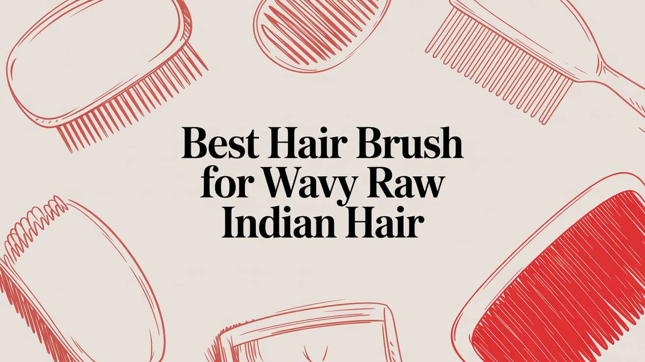 Best Hair Brush for Wavy Raw Indian Hair