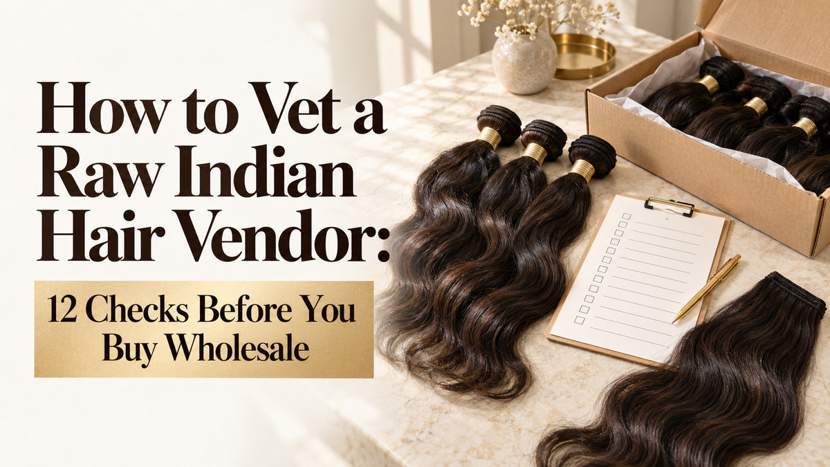 Best Raw Indian Hair Factory in Chennai, India