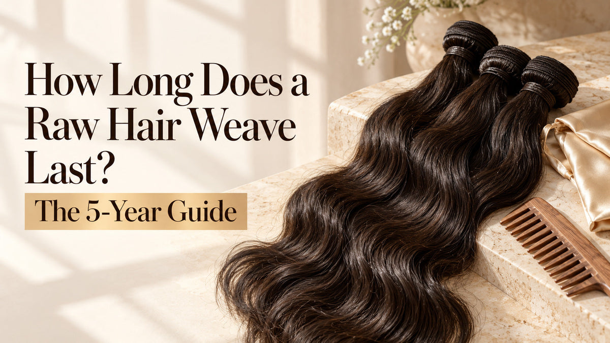 How long does a raw Indian hair bundle last