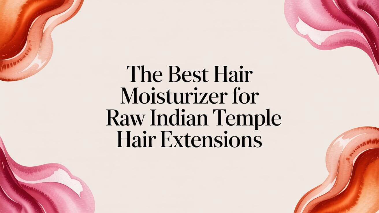 The Best Hair Moisturizer for Raw Indian Temple Hair Extensions