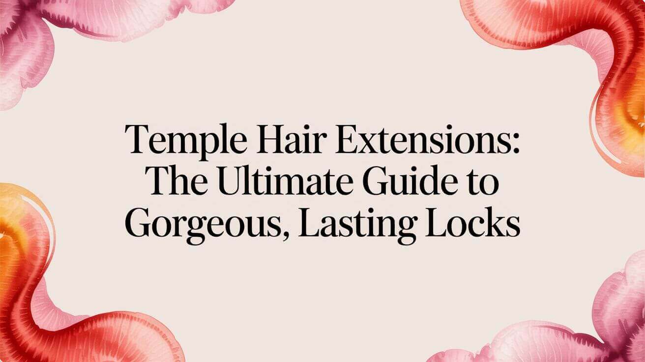 Temple hair extensions: The Ultimate Guide to Gorgeous, Lasting Locks