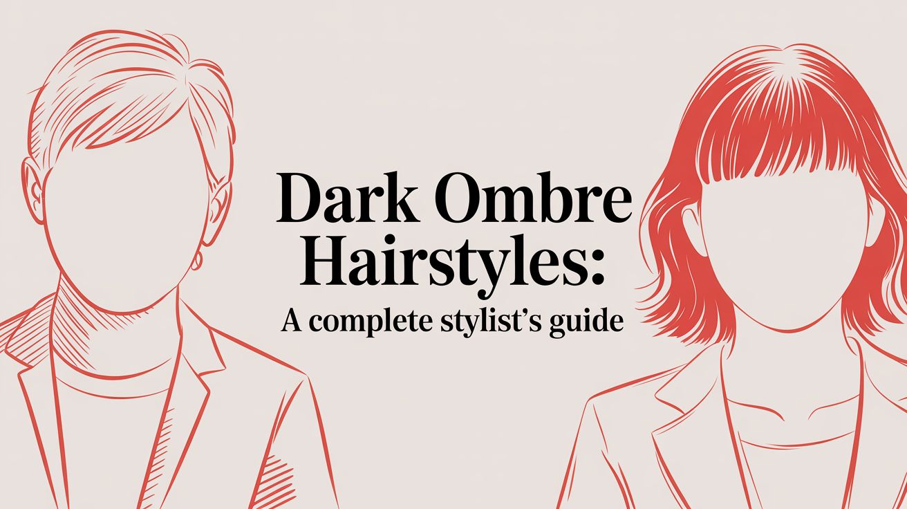 Dark Ombre Hairstyles: A Complete Stylist's Guide