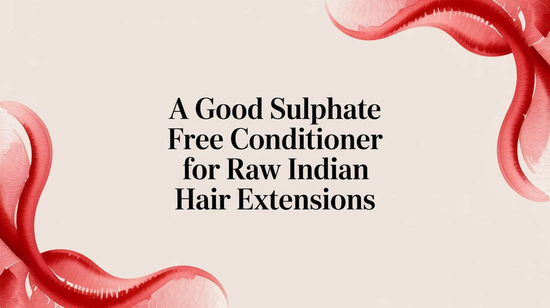 A Good Sulphate Free Conditioner for Raw Indian Hair Extensions