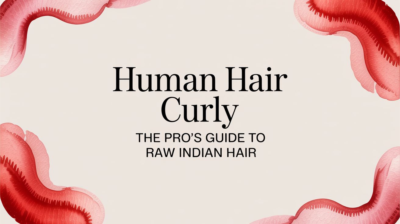 Human Hair Curly: The Pro's Guide to Raw Indian Hair