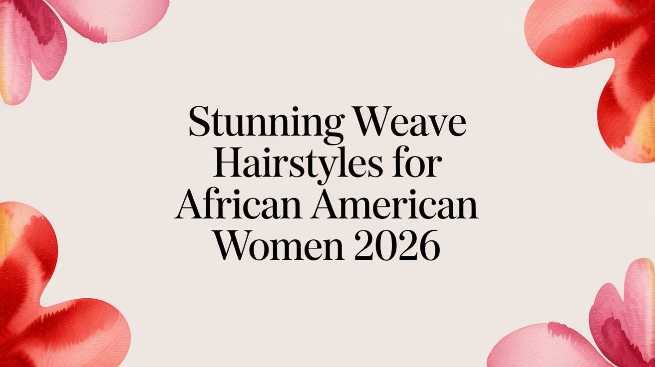 Stunning Weave Hairstyles for African American Women 2026