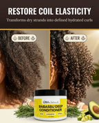 OBIA Naturals Babassu Deep Conditioner — Protein-Free for Dry, Curly Hair