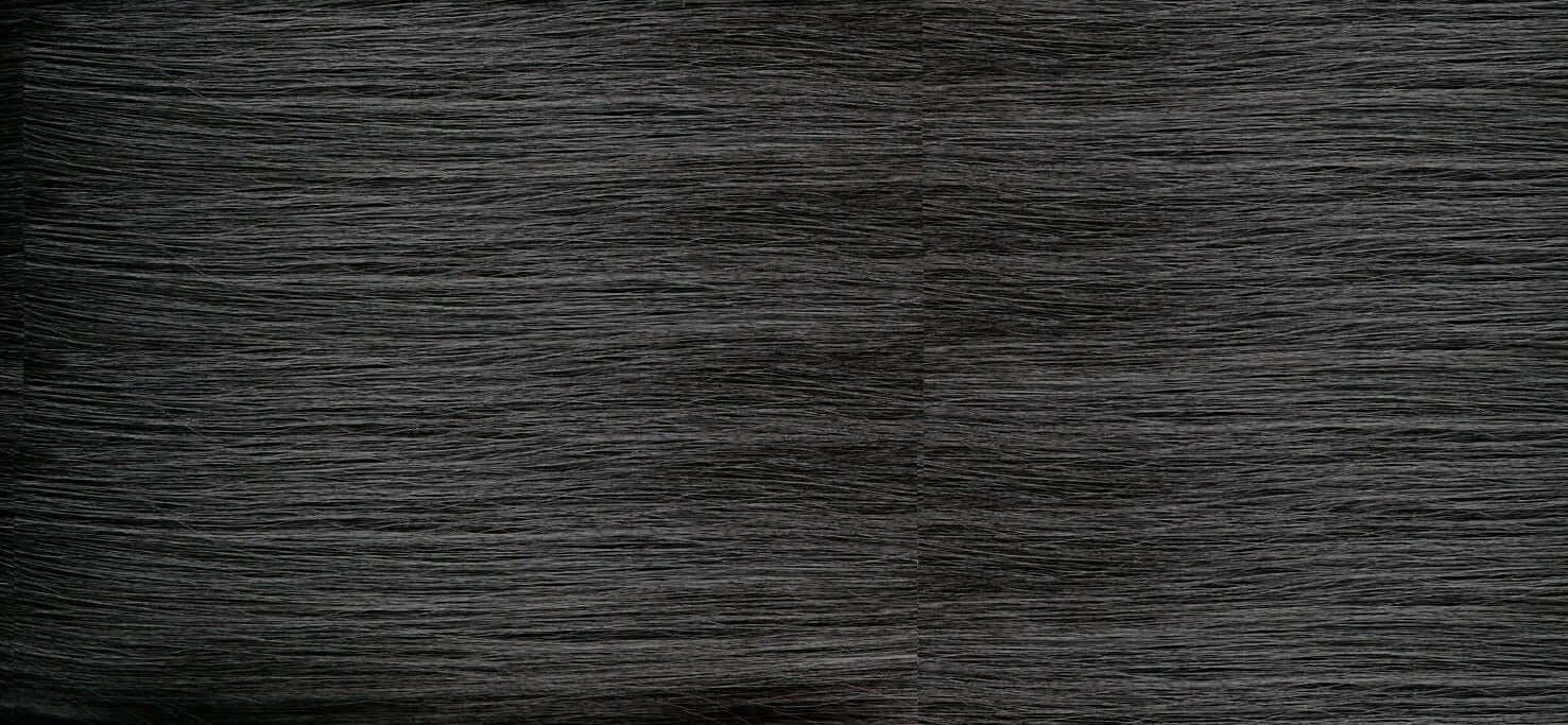 Close-up of raw Indian hair texture, cuticle aligned and unprocessed