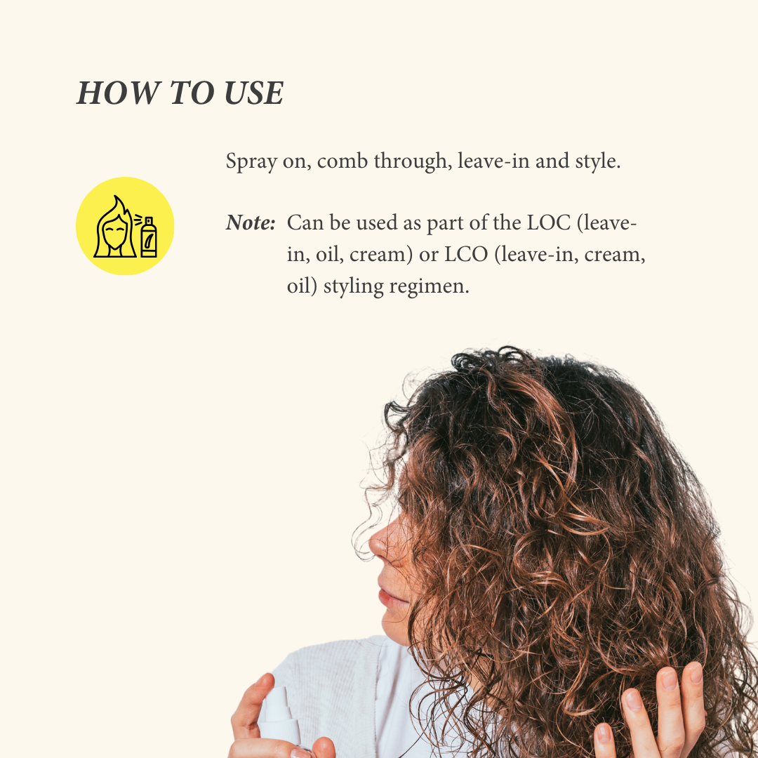 Shearadiance Moisturizing Hair Milk Spritz – Leave-In Conditioner