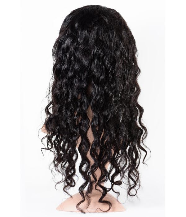 Raw Indian Hair Lace Closure Wigs