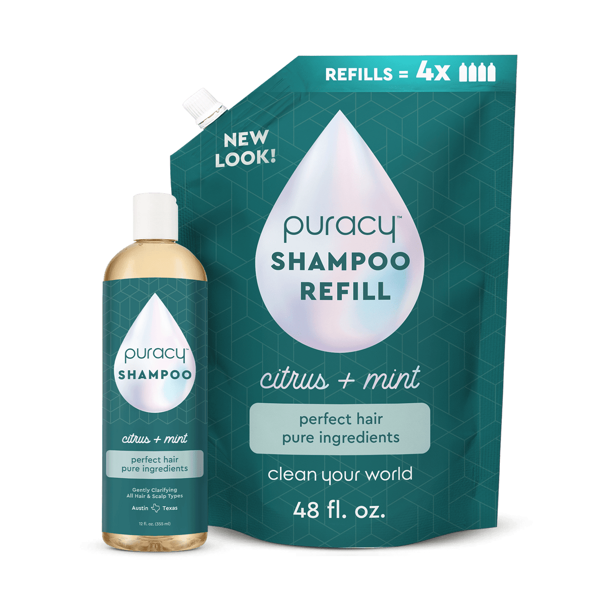 Puracy Sulfate-Free Shampoo (Paraben & Silicone-Free)