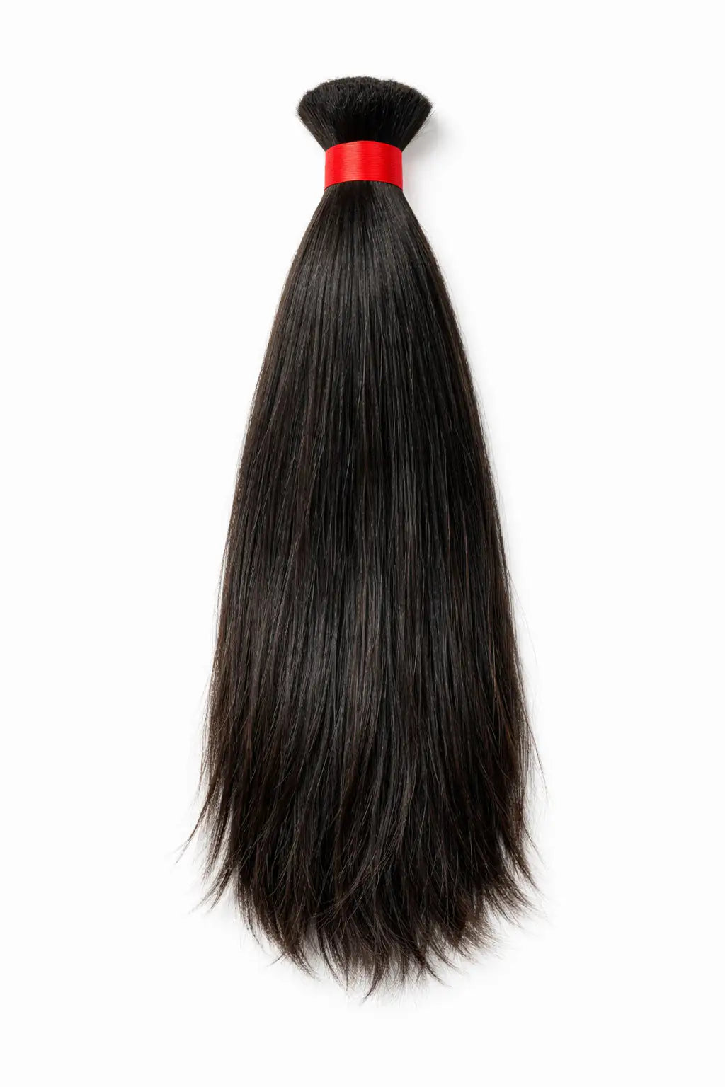 Straight Raw Bulk Indian Hair for Braiding and Boho Braids