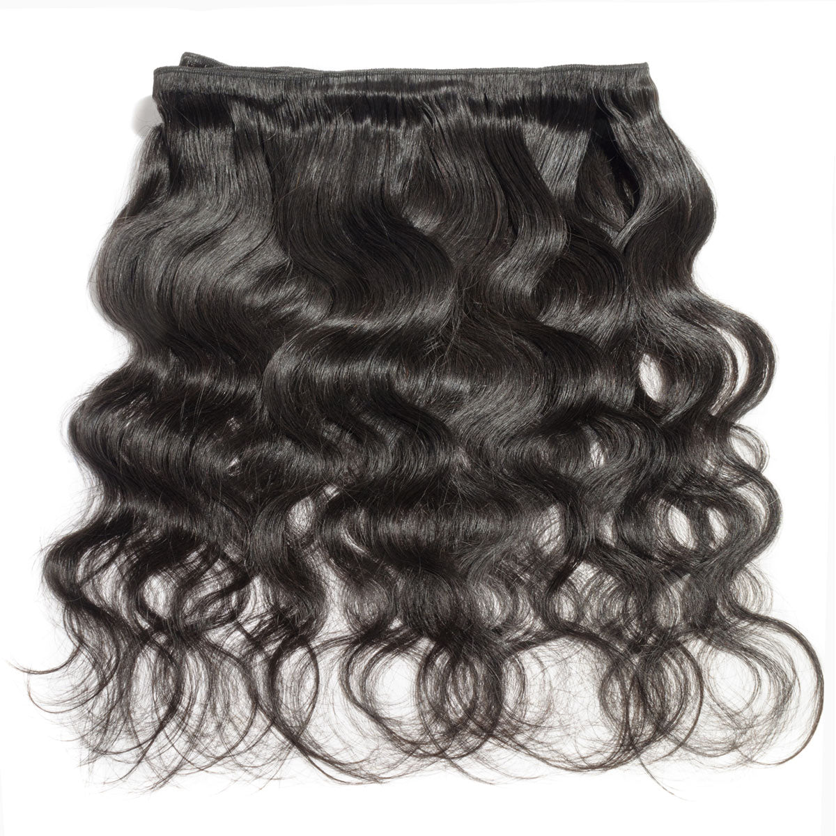 Top-down view of a raw Indian hair sample kit including bundles and texture rings, the perfect first step for wholesale partners in the USA.