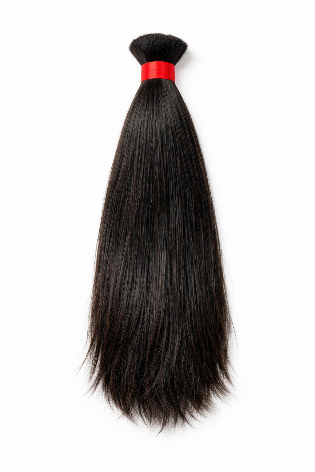 Straight Raw Indian Bulk Hair (100 Grams)
