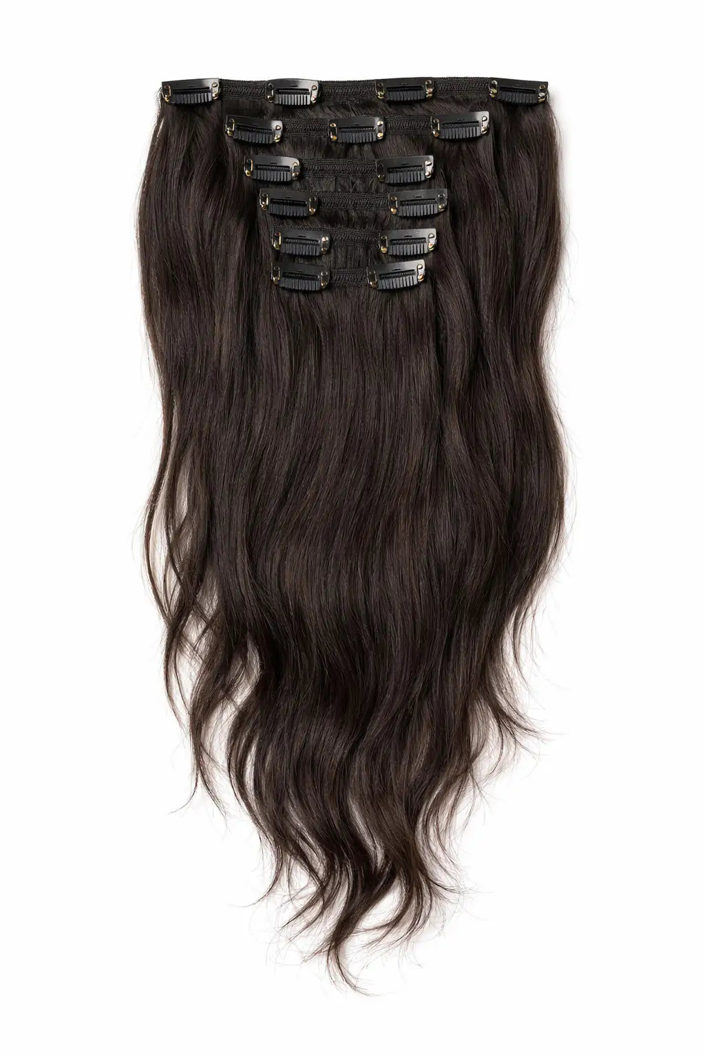 clip-ins-set	Full set of Straight Raw Indian Hair clip-in extensions for instant length and volume.