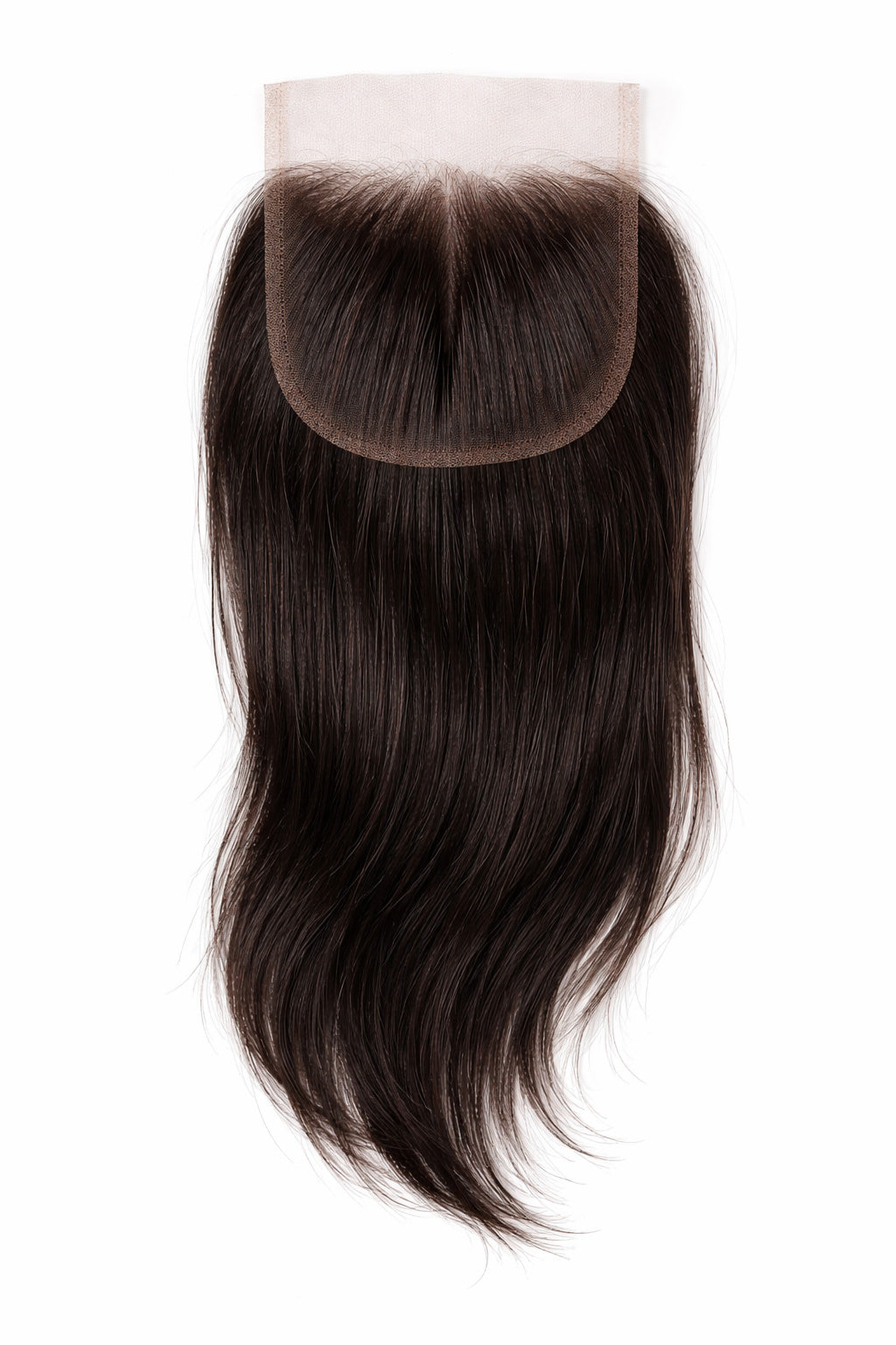 HD transparent lace closure featuring Straight Raw Indian Hair for a seamless, scalp-like blend.