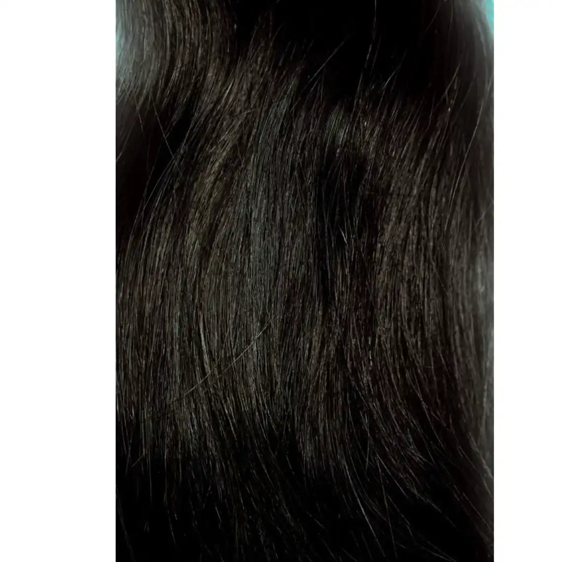 A close up picture of wavy raw Indian hair showcasing Natural wavy hair texture